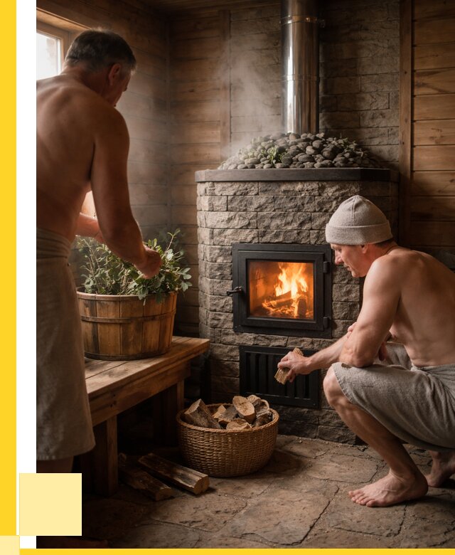 Банные печи под ключ в Кургане от 46391 р. | ЭриданКрг кирпичная