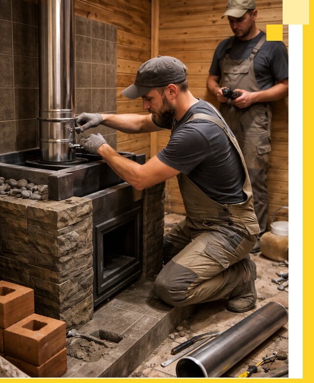 Изготовление и установка банных печей под ключ в Кургане