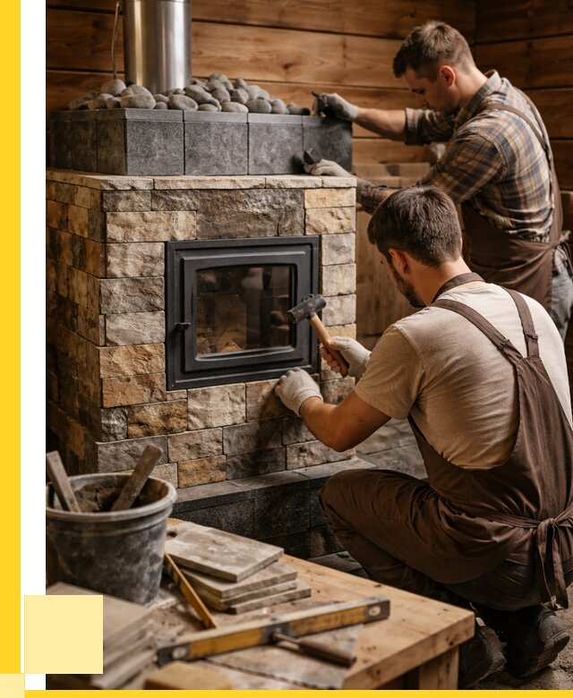 Облицовка банной печи в Кургане от 15464 р. | ЭриданКрг