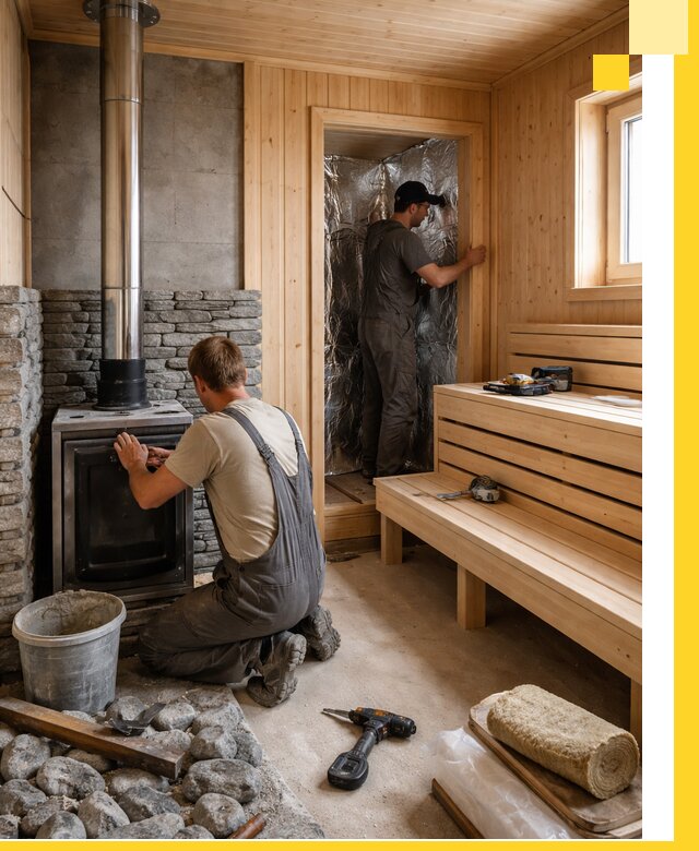 Строительство и изготовление бань под ключ в Кургане