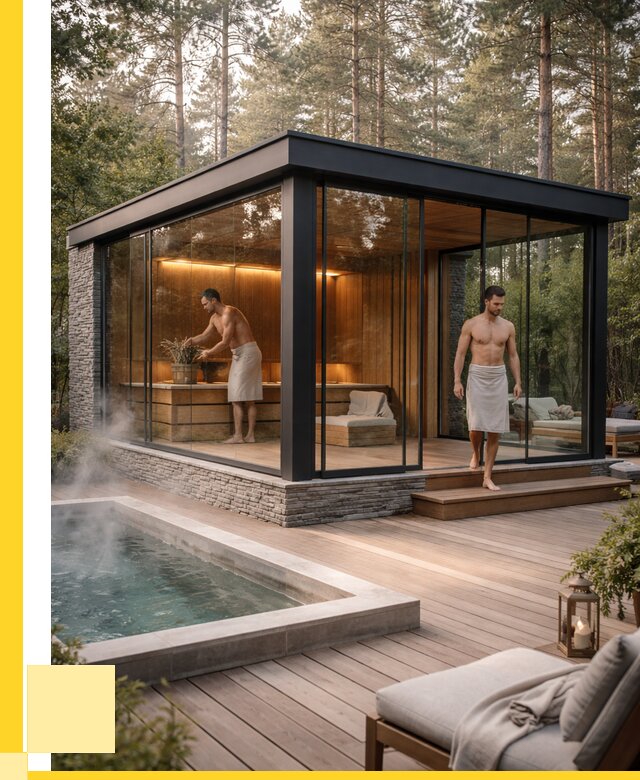 Стеклянные бани и двери в Кургане от 463905 р. | ЭриданКрг