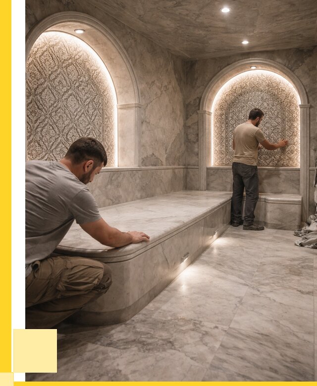 Турецкие бани под ключ в Кургане от 257725 р. | ЭриданКрг