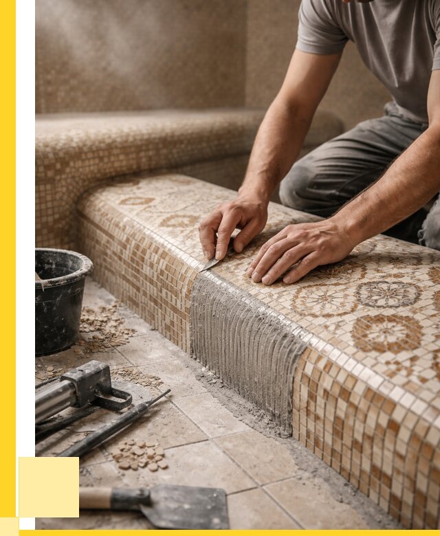 Плитка для хамама под ключ в Кургане от 3608 р. | ЭриданКрг